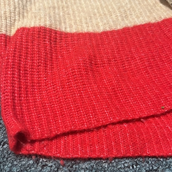 ONE TEASPOON striped heavy winter sweater turtleneck, retro, small oversized - Picture 13 of 17